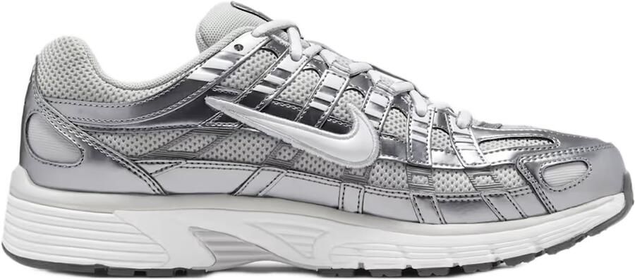Nike Sportswear Sneakers laag 'P-6000' lichtgrijs zilver wit - Foto 3
