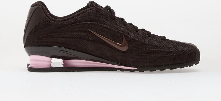 Nike Sneakers Baskets shox z velvet brown cuir