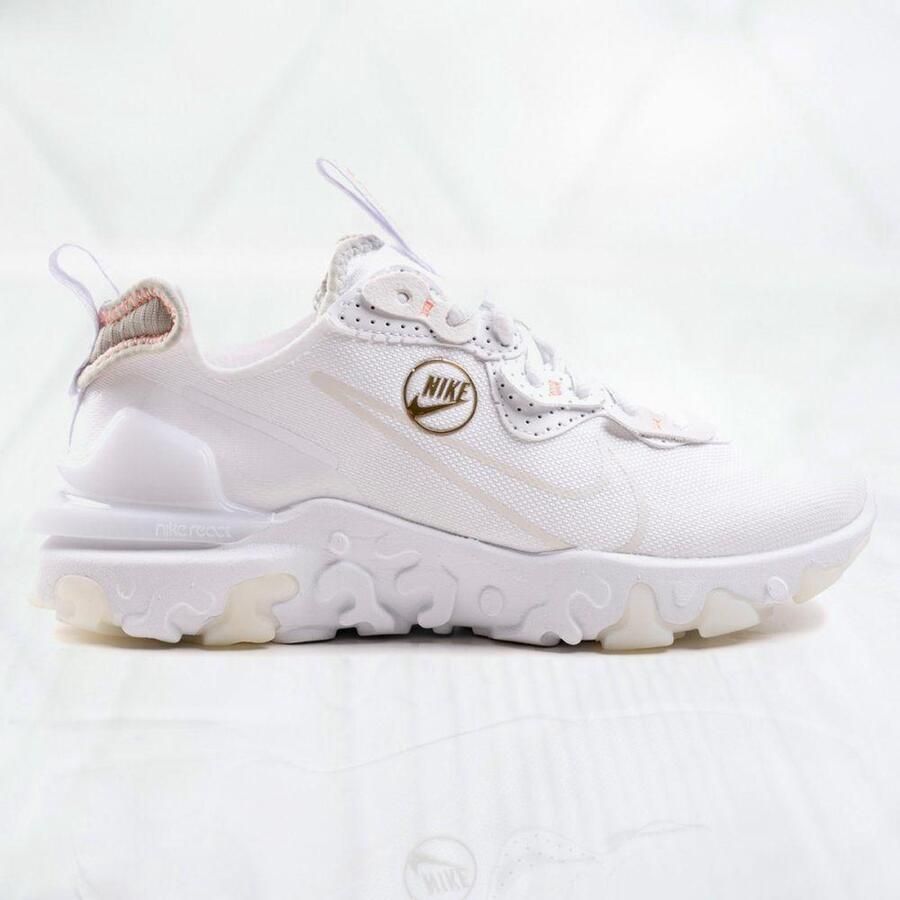 Nike React Vision Dames White Stone Atomic Pink Sail Grey Gold Dames