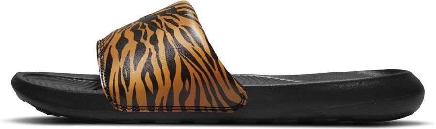 Nike Victori One Slipper met print voor dames Black Black Dames - Foto 8