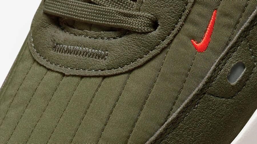 Nike Waffle One Premium Heren Medium Olive Sequoia Black Team Orange Heren - Foto 5