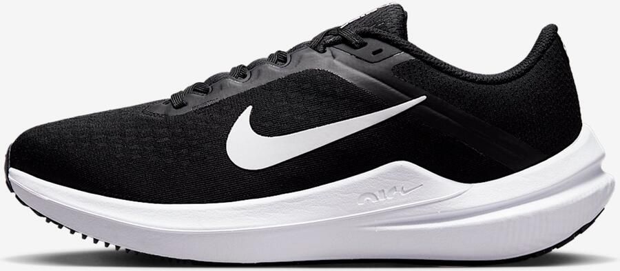 Nike Winflo 10 Hardloopschoenen Zwart Zwart Wit Zwart Wit Winflo Hardlopen Dames