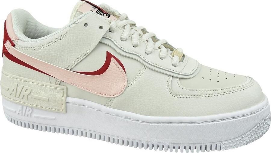 Nike Wmns Air Force 1 Shadow CI0919-003 Vrouwen Wit Sneakers
