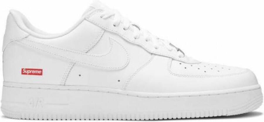 Nike x Supreme Air Force 1 Low SP Sneakers Schoenen Wit CU9225