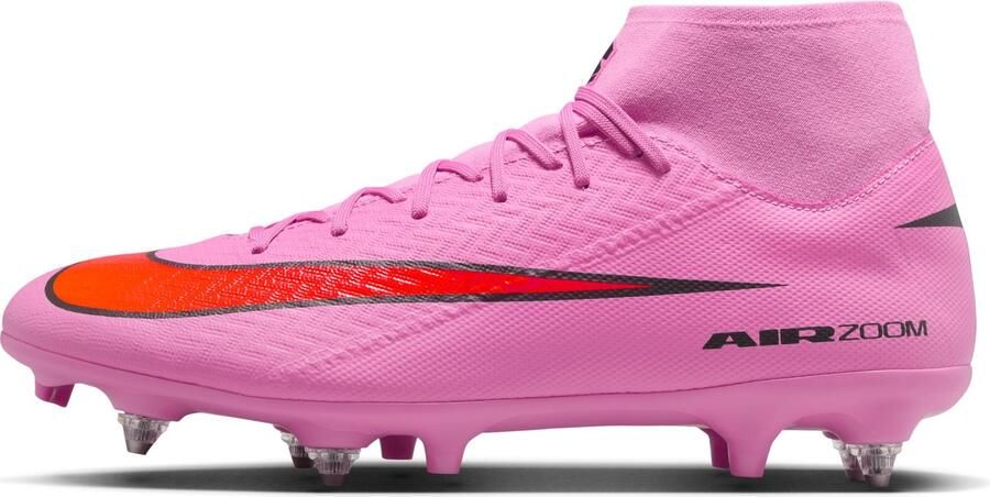 Nike ZM SUPERFLY 10 ACAD SG-PRO AC MAGIC FLAMINGO BLACK-TOTAL CRI