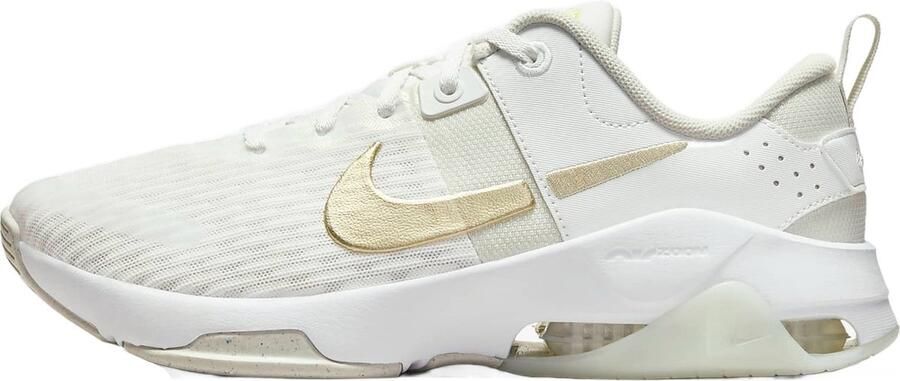 Nike Zoom Bella 6 Fitness Schoenen Wit Goud Dames