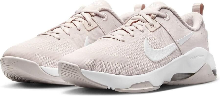 Nike Work-outschoenen voor dames Zoom Bella 6 Barely Rose Diffused Taupe Metallic Platinum White- Dames Barely Rose Diffused Taupe Metallic Platinum White - Foto 3