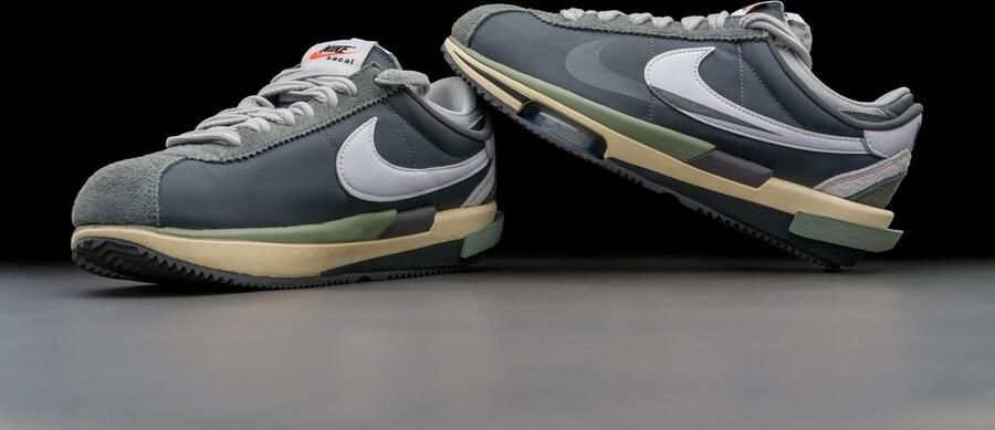 Nike Zoom Cortez SP sacai Iron Grey DQ0581-001 GRIJS Schoenen - Foto 10