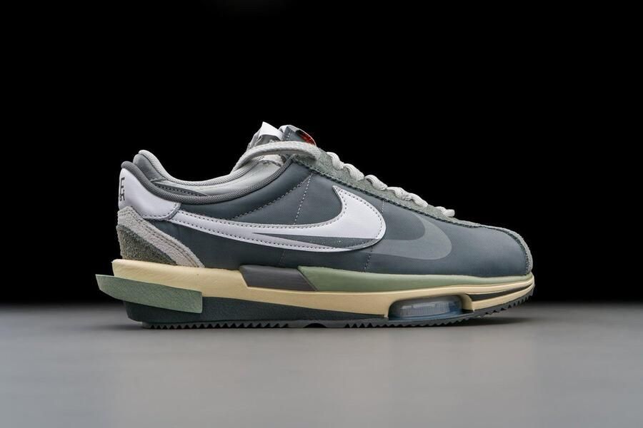 Nike Zoom Cortez SP sacai Iron Grey DQ0581-001 GRIJS Schoenen - Foto 2