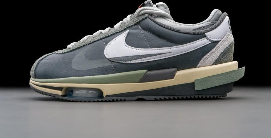 Nike Zoom Cortez SP sacai Iron Grey DQ0581-001 GRIJS Schoenen - Foto 6
