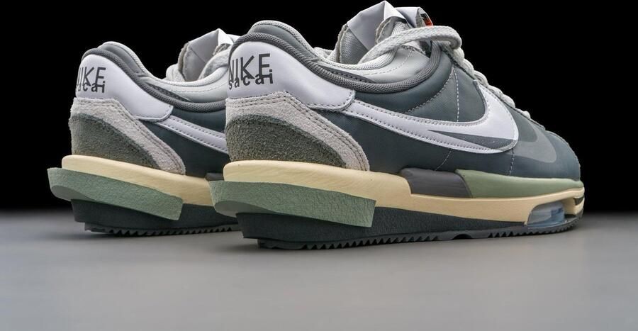 Nike Zoom Cortez SP sacai Iron Grey DQ0581-001 GRIJS Schoenen - Foto 5