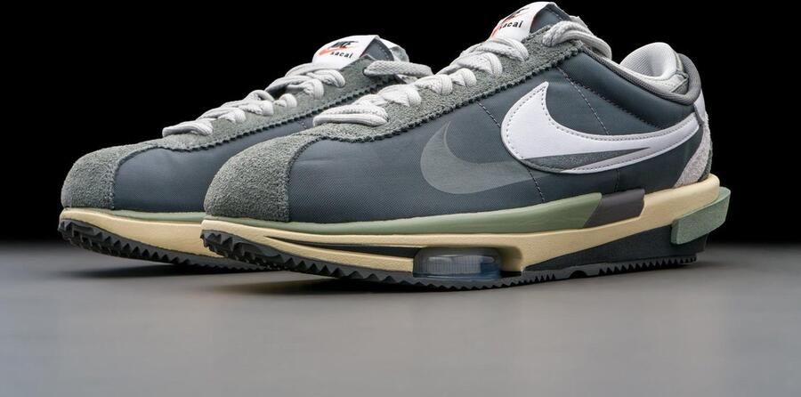 Nike Zoom Cortez SP sacai Iron Grey DQ0581-001 GRIJS Schoenen - Foto 8