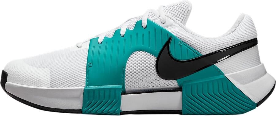 Nike Zoom GP Challenge 1 HC Tennisschoenen Wit Groen