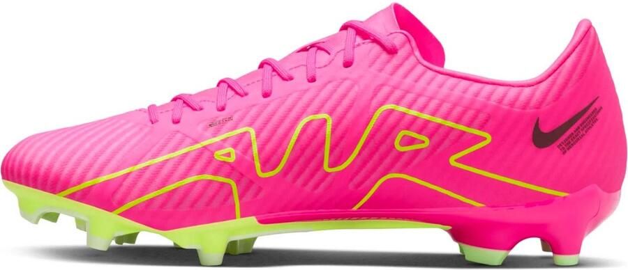 Nike Mercurial Vapor 15 Academy Voetbalschoenen Pink Blast Gridiron Volt Roze Grijs Mercurial Vapor Voetbal Unisex - Foto 6