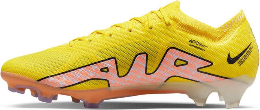 Nike Zoom Mercurial Vapor 15 Elite FG Voetbalschoenen(stevige ondergrond) Geel