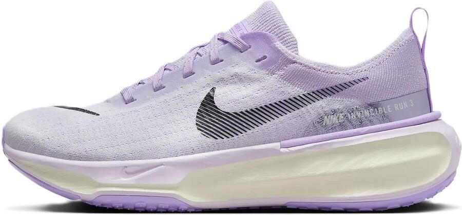 Nike ZoomX Invincible 3 Hardloopschoenen Dames Barely Grape Zwart Lilac Bloom