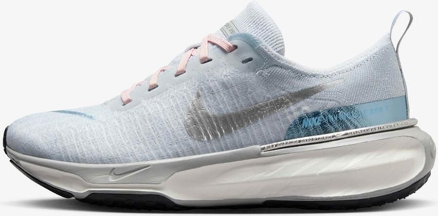 Nike ZoomX Invincible Run FK3 Photon Dust Blue Grey Hardloopschoenen Dames