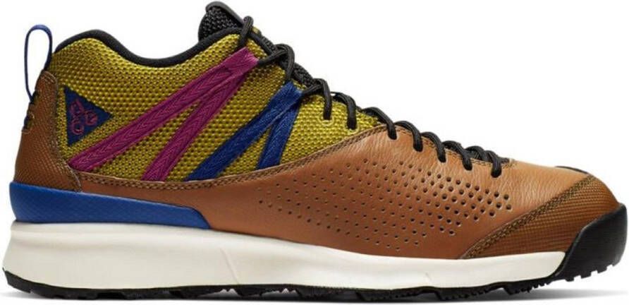 Nike Okwahn ll Sneaker AGC Heren Wandelschoen Bruin Groen Blauw Paars LET OP! Doos Zonder Deksel
