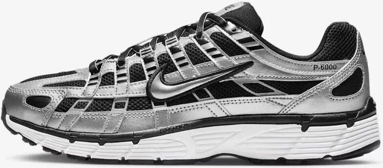 Nike P-6000 Unisex Black Metallic Silver