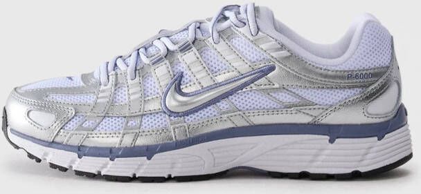 Nike P-6000 Unisex Metallic Silver World Indigo