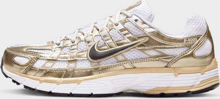 Nike P6000 Goud Wit Sneakers Dames Doos Zonder Deksel