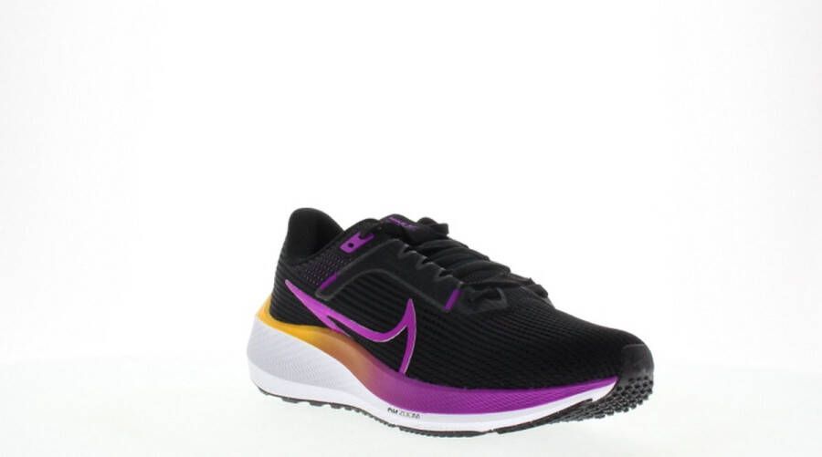 Nike pegas women's road runnin Zwart