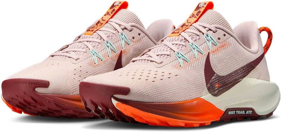 Nike Women's ReactX Pegasus Trail 5 Trailrunningschoenen bruin