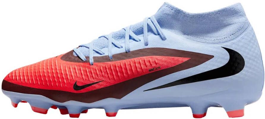 Nike Phantom 6 High Academy FG MG Voetbalschoenen Rood dessin - Foto 2
