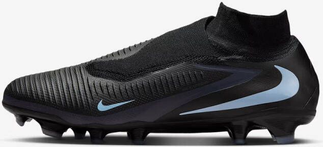 Nike Voetbalschoenen (stevige ondergrond) Phantom 6 High Pro Zwart- Heren Zwart