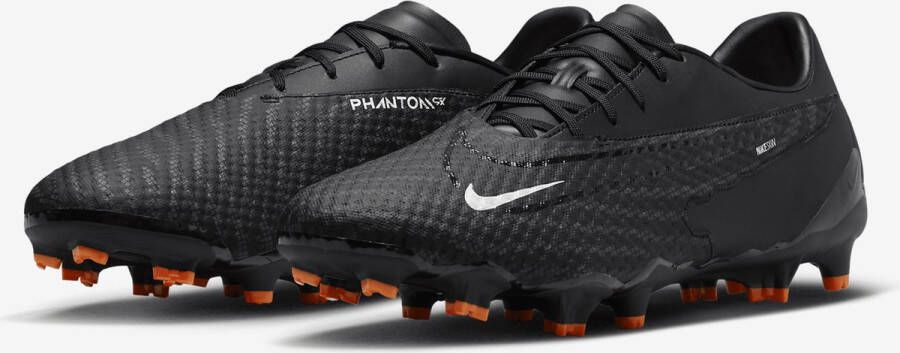 Nike Phantom GX Academy FG MG Voetbalschoenen Zwart Oranje - Foto 5