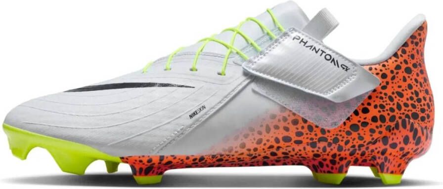 Nike Phantom GX II Acad Voetbalschoen Limited Edition Wit Panterprint