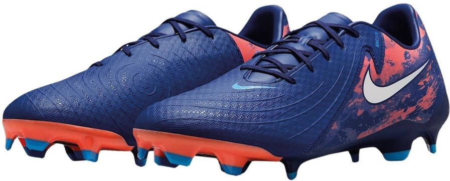 Nike phantom gx ii academy fg mg eh Voetbal schoen firm ground Blauw