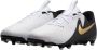 Nike Phantom GX 2 Academy FG Low-top Kids White Metallic Gold Coin Black - Thumbnail 2