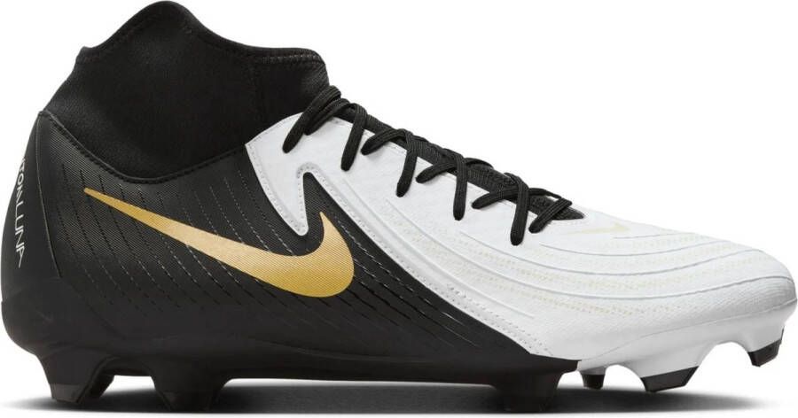 Nike PHANTOM LUNA II A FG Voetbalschoenen Zwart Wit Goud