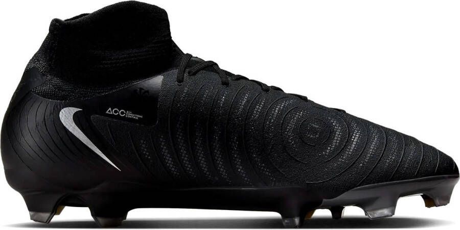 Nike phantom luna ii pro fg Voetbal schoen firm ground heren Black Black White