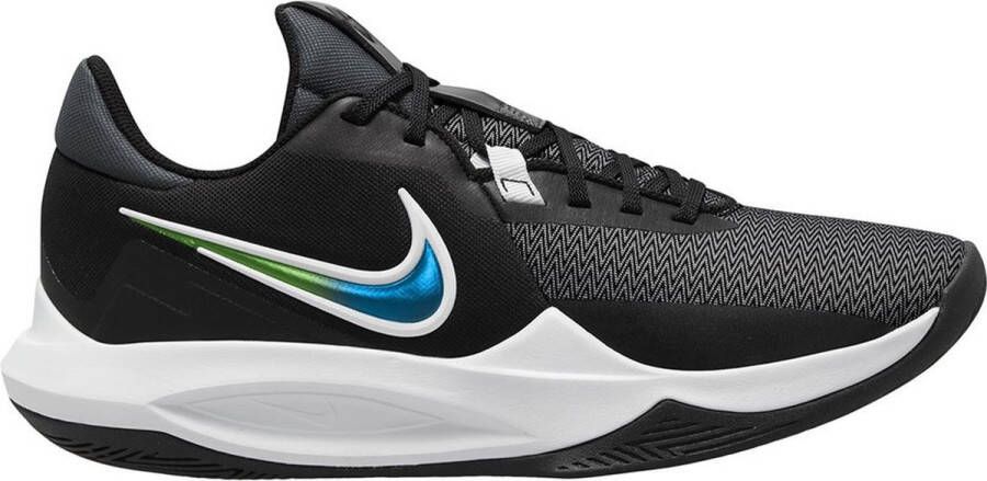 Nike Precision 6 Basketbal Schoenen Black White Iron Grey White Heren