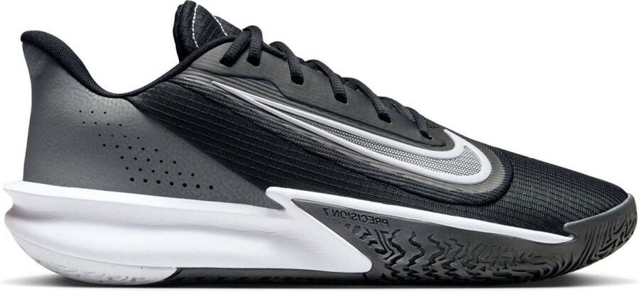 Nike Precision VII Sportschoenen Zwart Grijs Wit Heren