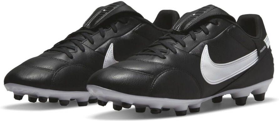 Nike Premier 3 low top voetbalschoenen (stevige ondergrond) Zwart
