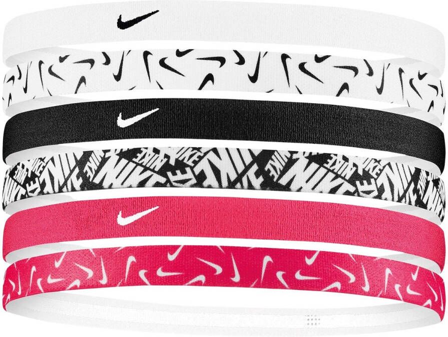 Nike Printed Haarbandjes (6-pack)