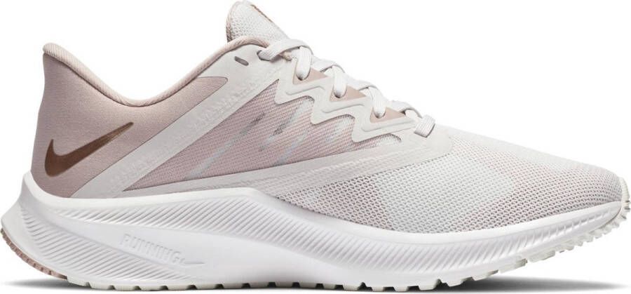 Nike Quest 3 Dames Platinum Tint Stone Mauve Metallic Red Bronze Dames