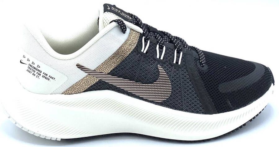 Nike Quest 4 Premium Hardloopschoen voor dames(straat) Zwart - Foto 4