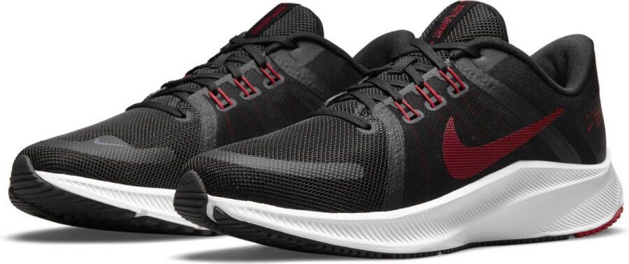 Nike Quest 4 Hardloopschoenen voor heren(straat) Zwart