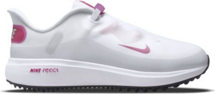 Nike React Ace Tour Women's Golf Shoes White Pink