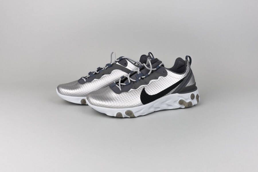 Nike React Element 55 'Quilted Grid White'