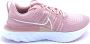 Nike React Infinity Run Flyknit 2 Hardloopschoenen voor s(straat) Roze - Thumbnail 4