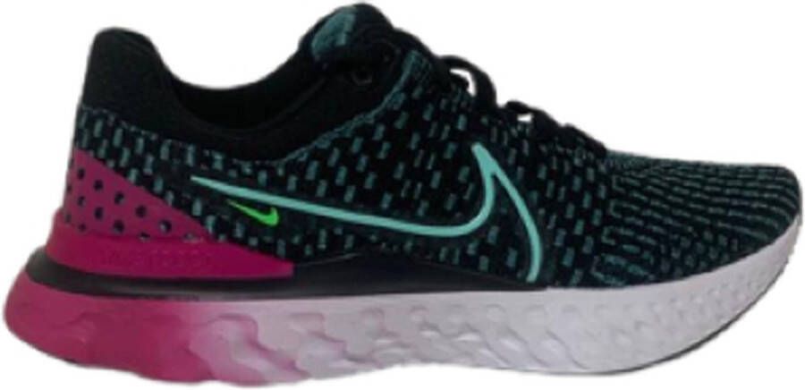 Nike React Infinity Run Flyknit 3 Hardloopschoenen voor dames(straat) Zwart