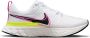 Nike React Infinity Run Flyknit 2 Hardloopschoenen voor s(straat) Roze - Thumbnail 6