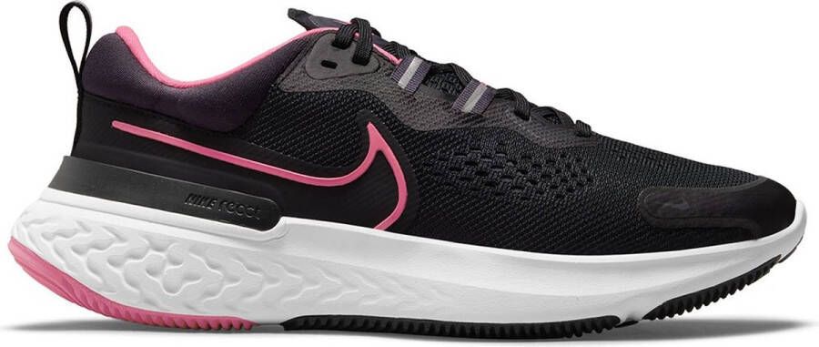 Nike React Miler 2 Hardloopschoenen voor dames (straat) Zwart
