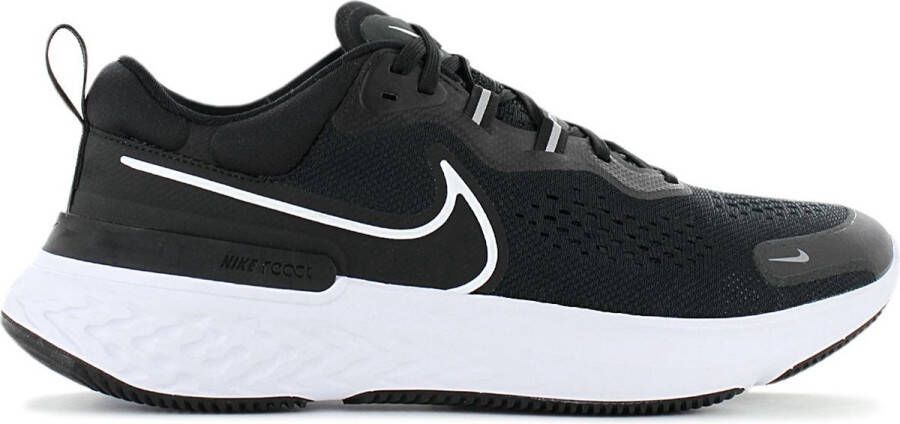 Nike React Miler 2 Hardloopschoenen voor heren(straat) Black Smoke Grey White