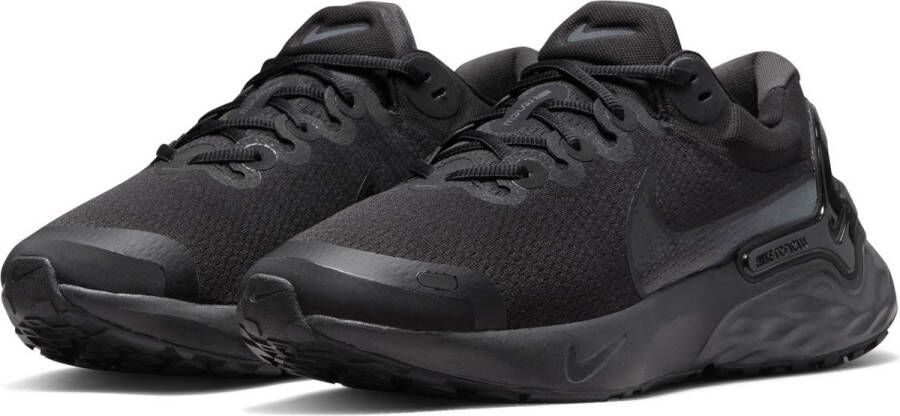 Nike Hoogwaardige leren sneakers Zwart Heren